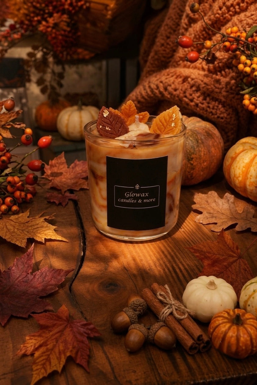 Κερί Glowax Autumn Leaves με ζεστό φθινοπωρινό άρωμα