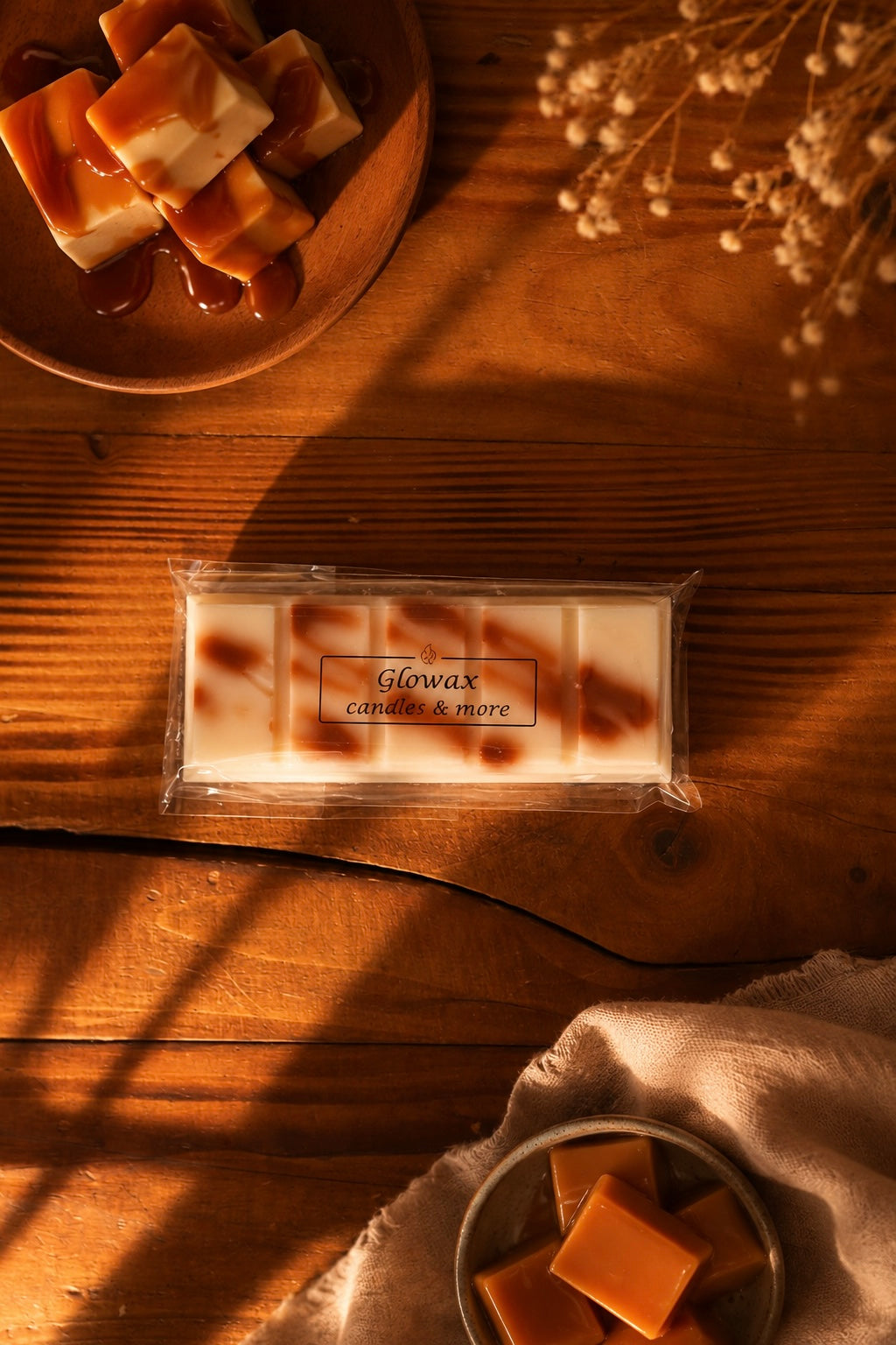 Toffee caramel wax melt