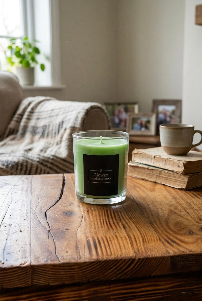 Κερί Glowax Home Sweet Home με γλυκό και ζεστό άρωμα