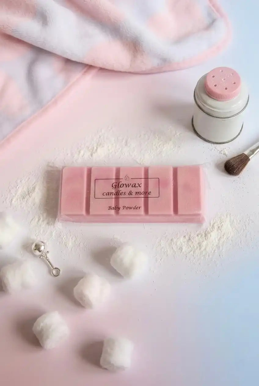 Αρωματική μπάρα κεριού Glowax με άρωμα Baby Powder