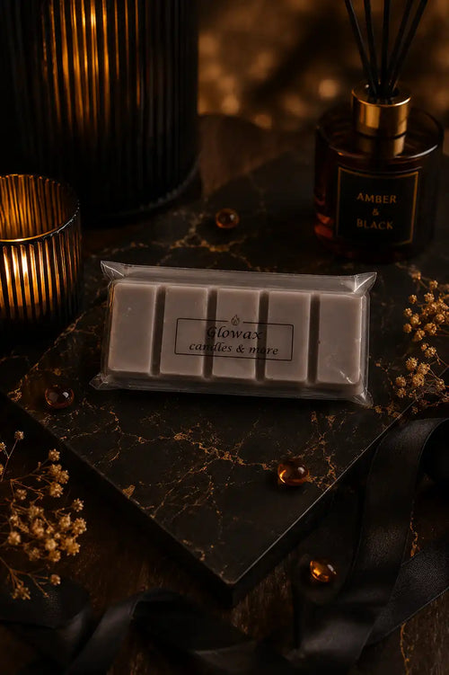 Αρωματική μπάρα κεριού Glowax με άρωμα Black amber and Tabac