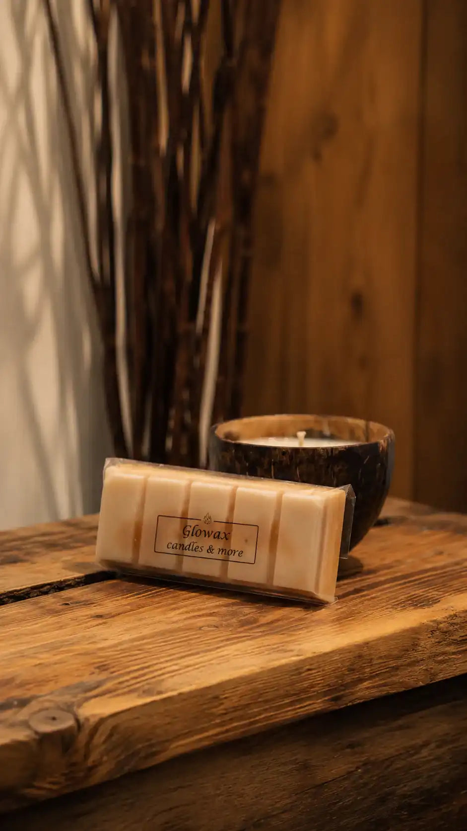 Αρωματική μπάρα κεριού Glowax με άρωμα Coconut and Mango
