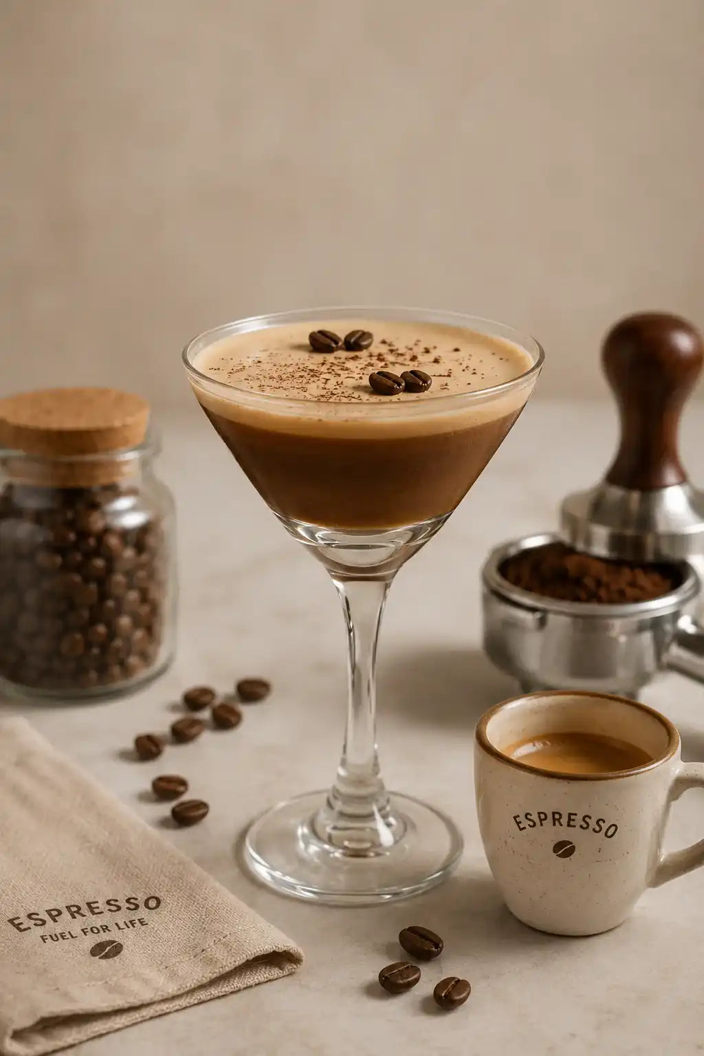 Κερί σόγιας Glowax με άρωμα Espresso martini