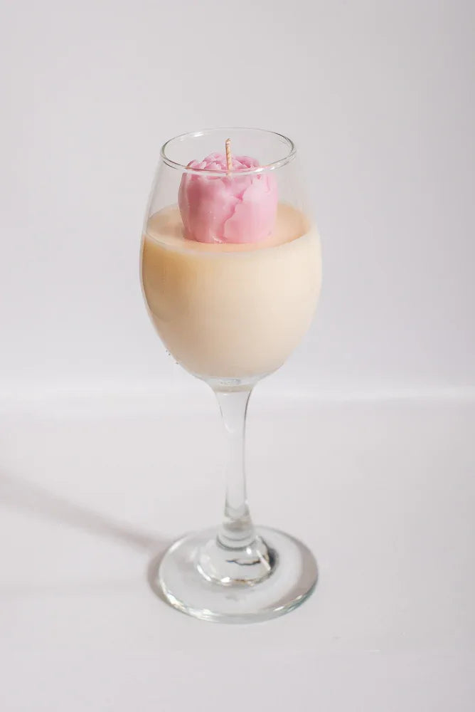 Champagne & Rose Dessert - Glowax