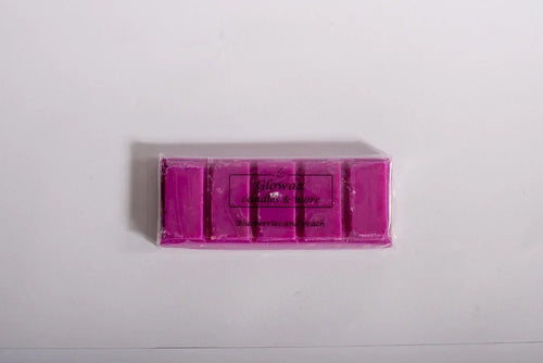 χειροποίητο κερί σόγιας Blueberries & Peach Wax melt - Glowax