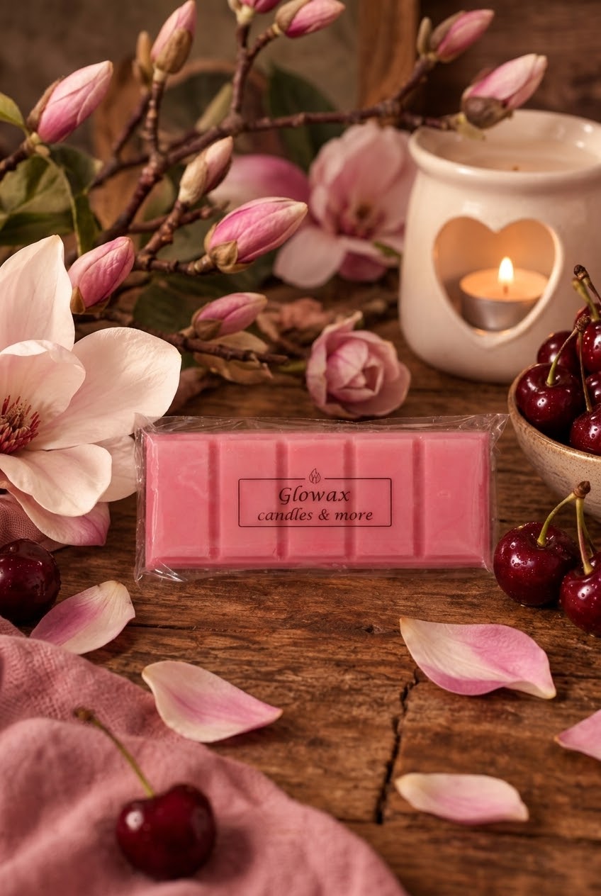 Magnolia cherry wax melt