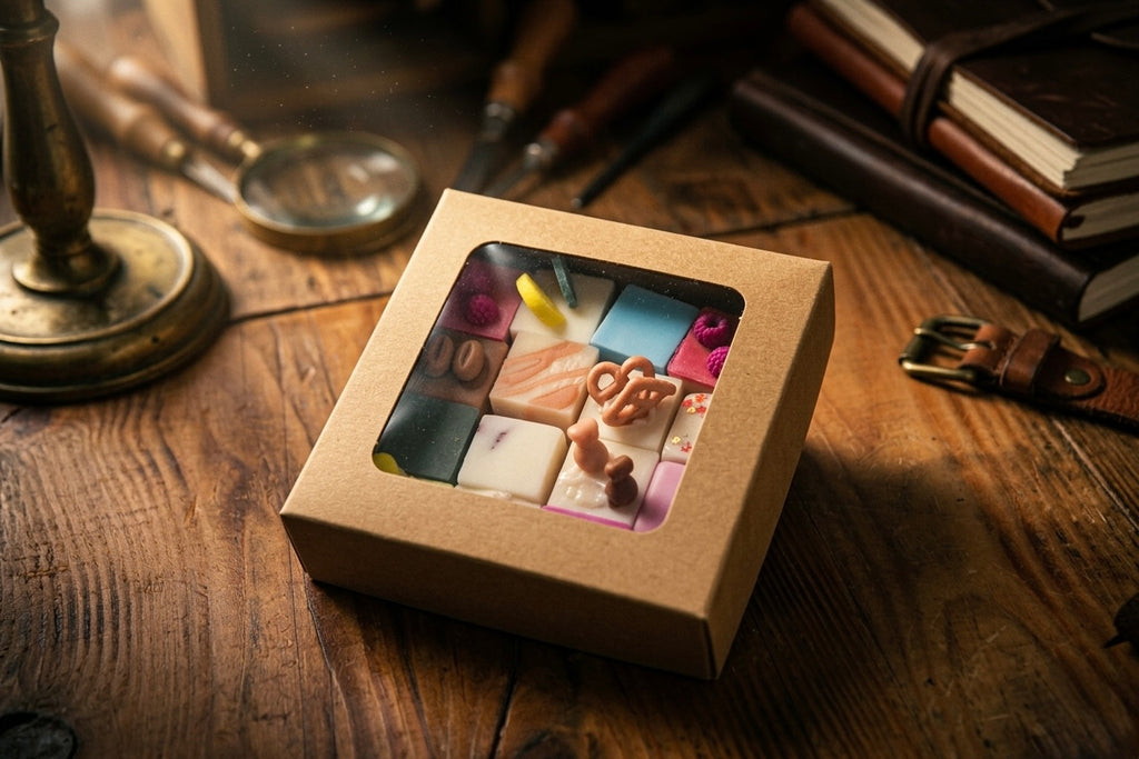χειροποίητο κερί σόγιας Sample box - Glowax