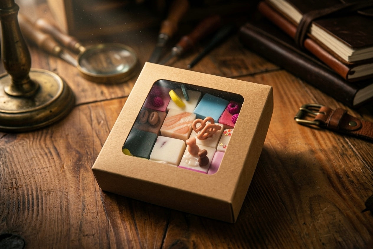 χειροποίητο κερί σόγιας Sample box - Glowax