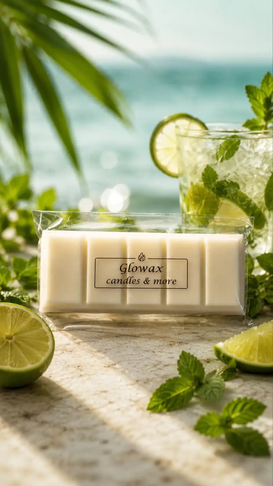 Αρωματική μπάρα κεριού Glowax με άρωμα Mojito