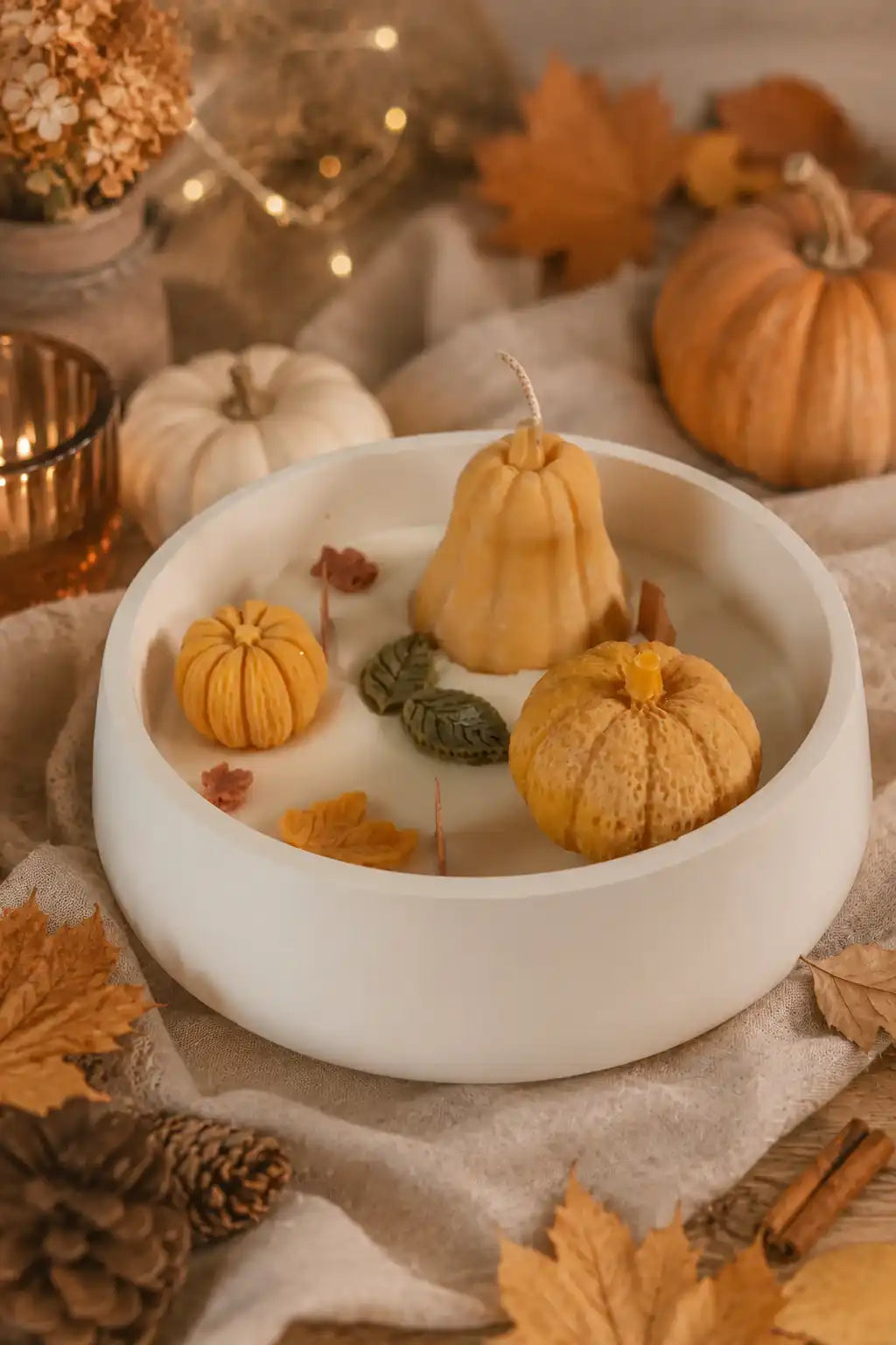 Κερί σόγιας Glowax με άρωμα Pumpkin bowl
