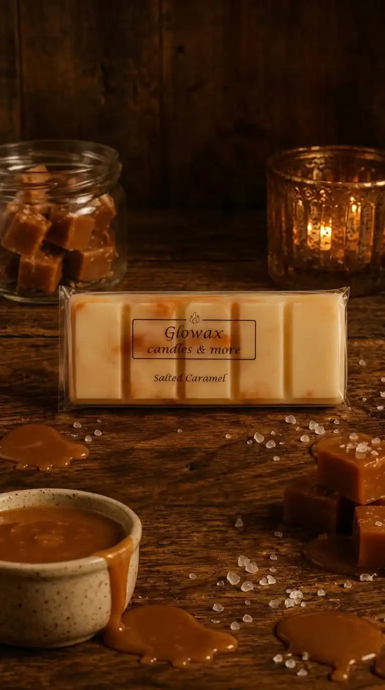 Αρωματική μπάρα κεριού Glowax με άρωμα Salted caramel