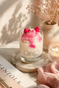 Κερί σόγιας Glowax με άρωμα Strawberry Cake